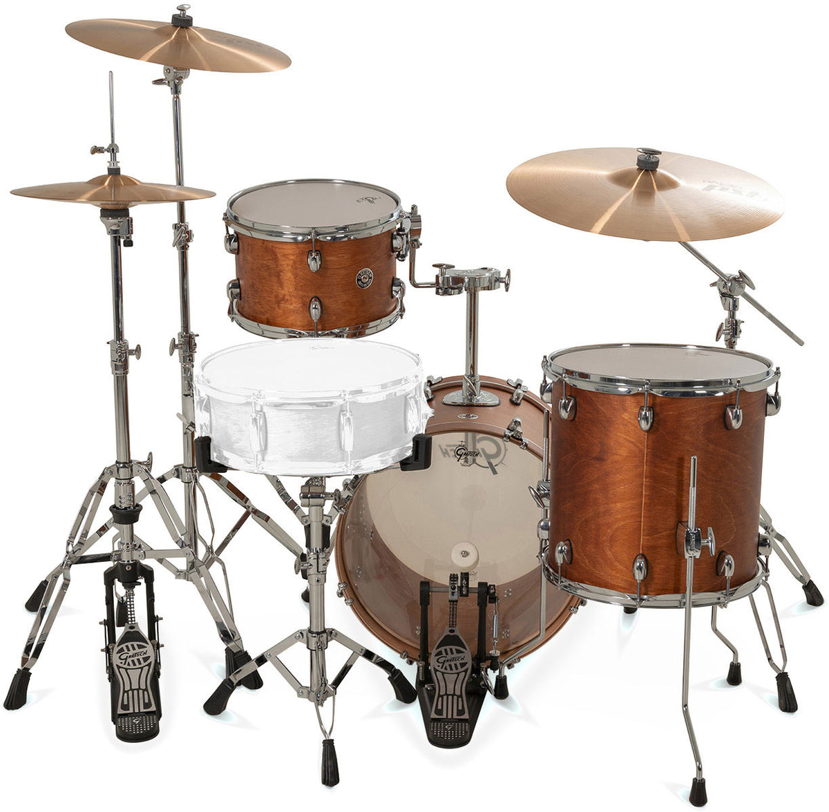 Catalina Club Satin Walnut Glaze Batteries Jazz