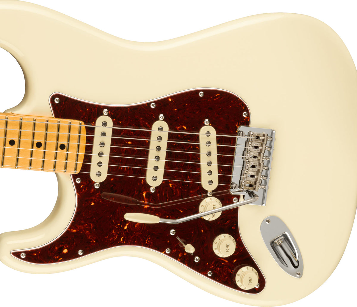 Stratocaster LH American Professional II MN Olympic White