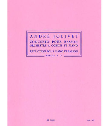 Jolivet A. - Concerto Pour Basson
