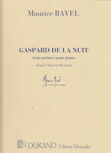 Durand Ravel M. - Gaspard De La Nuit - Piano