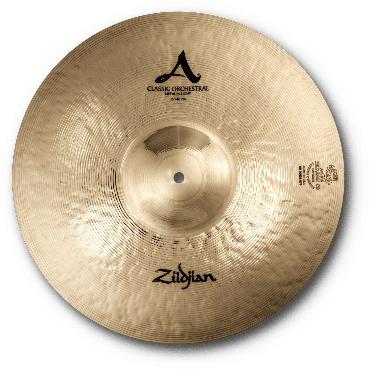 A0751 - Classic A-Orchestral 15" Medium Light (paire)
