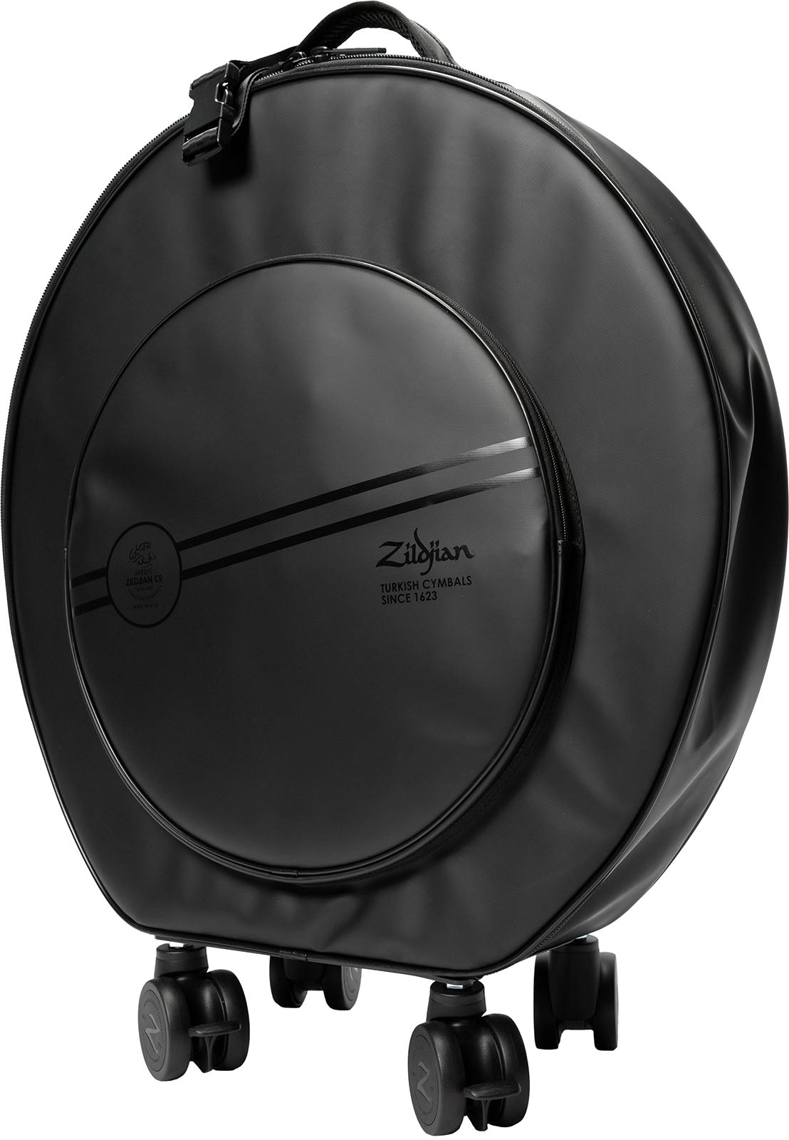 ZXRB00424 - Housse cymbales Touring 24" avec roulettes - Black