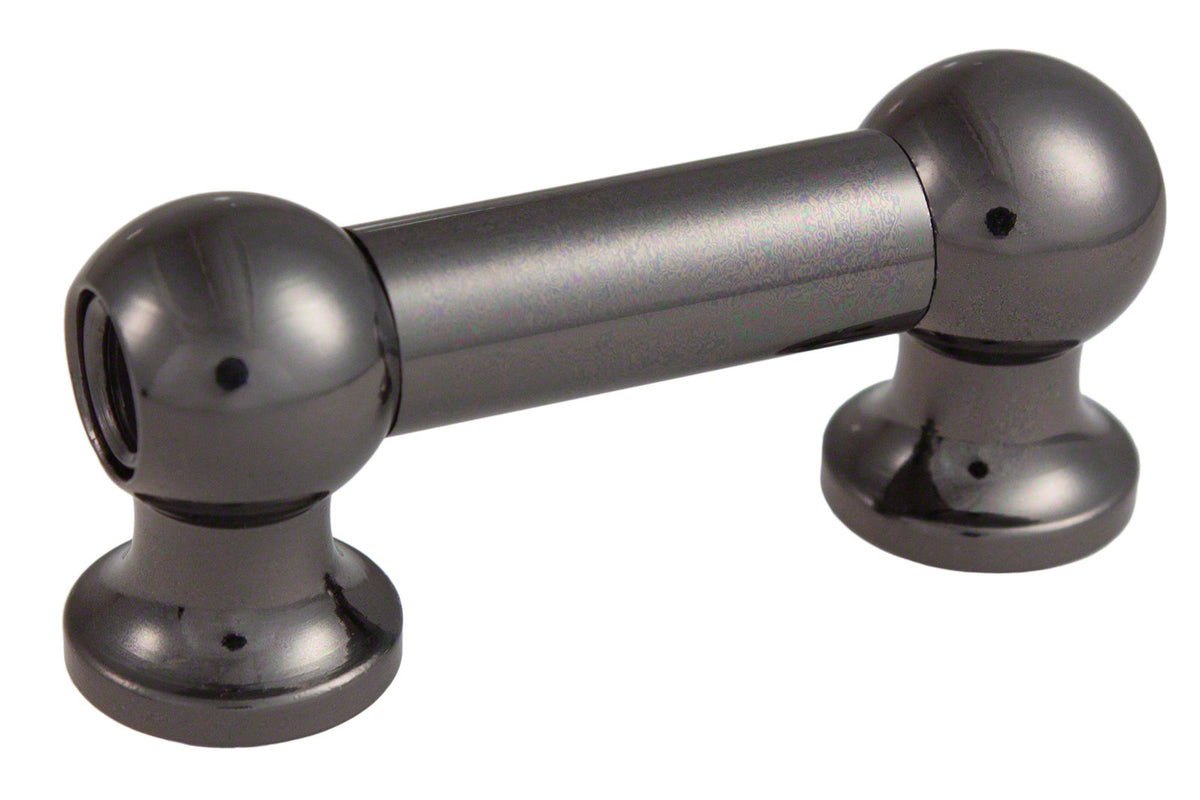 TL12D31-Bk Coquille Tube 31mm Noir Double Tirant (X1)