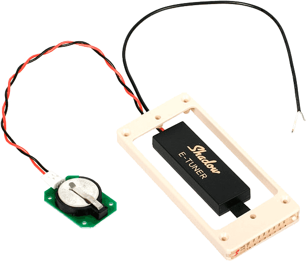 Shadow E-tuner HB-T-CT-C Entourage Humbucker Creme Accordeur Integre Table Bombee