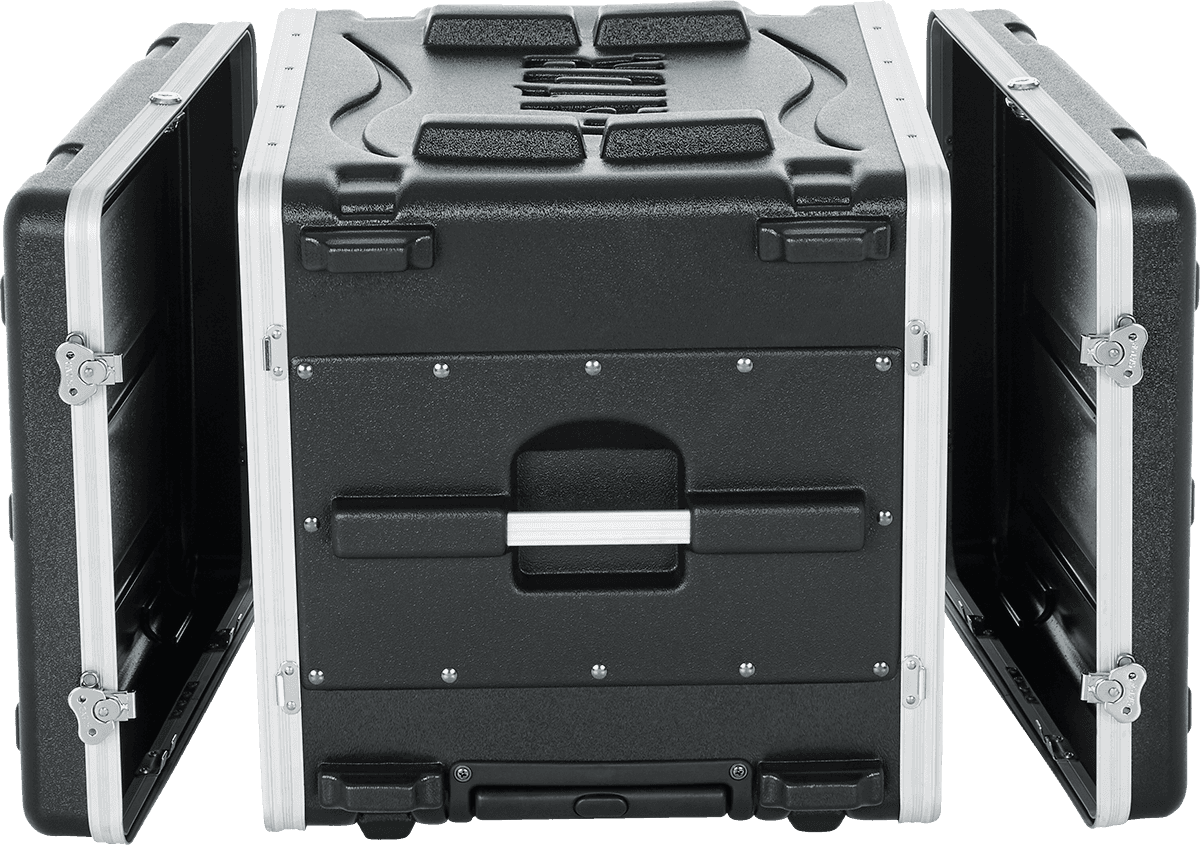 Rack 19" 8u A Roulettes