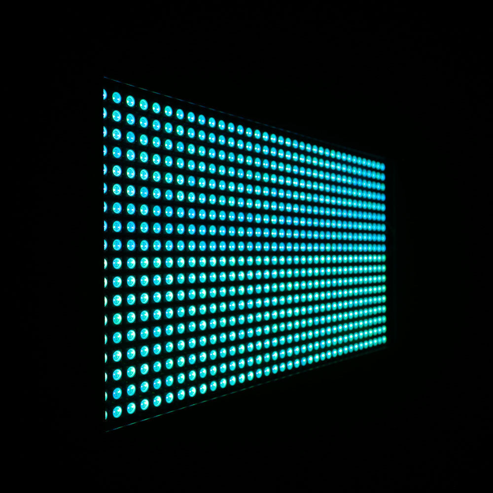 Thunder Wash 600 Rgb - Projecteur 3 En 1 (Strobe Blinder Wash) 648 Leds 0,2 W Rgb