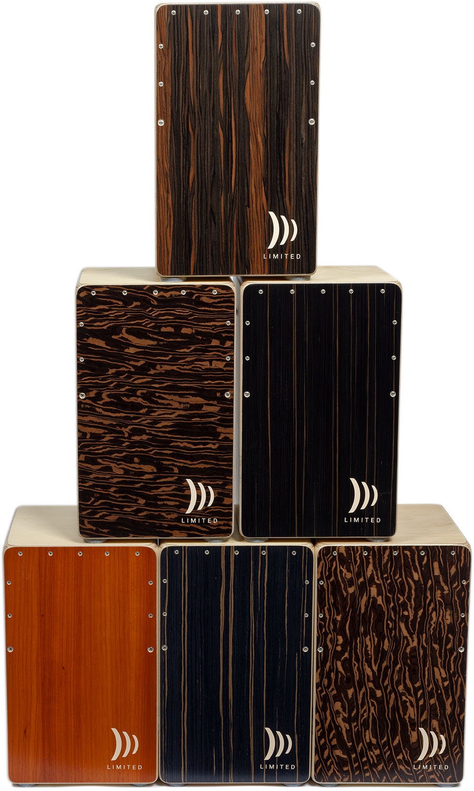 PS2ONE-5 Cajon 2inone Ebony Lines