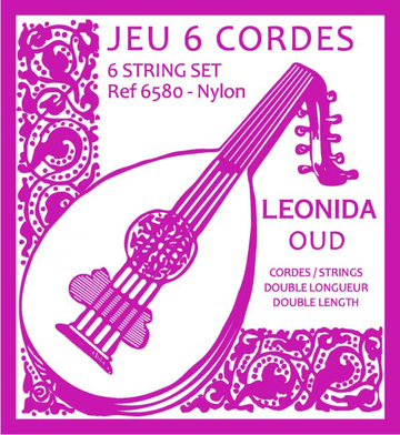 Cordes Oud Leonida Jeux 6 Cordes Double Longueur