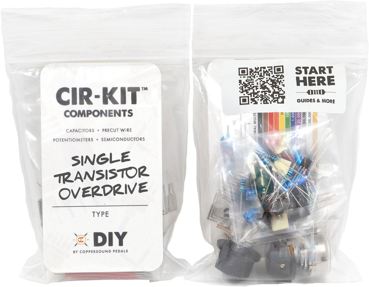 CopperSound Cir-Kit Component Bag Single Transistor Overdrive