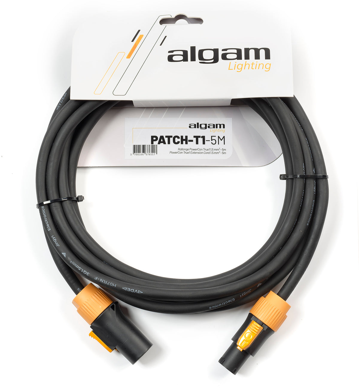 Algam Lighting Rallonge d'alimentation PowerCon True1 - 5M
