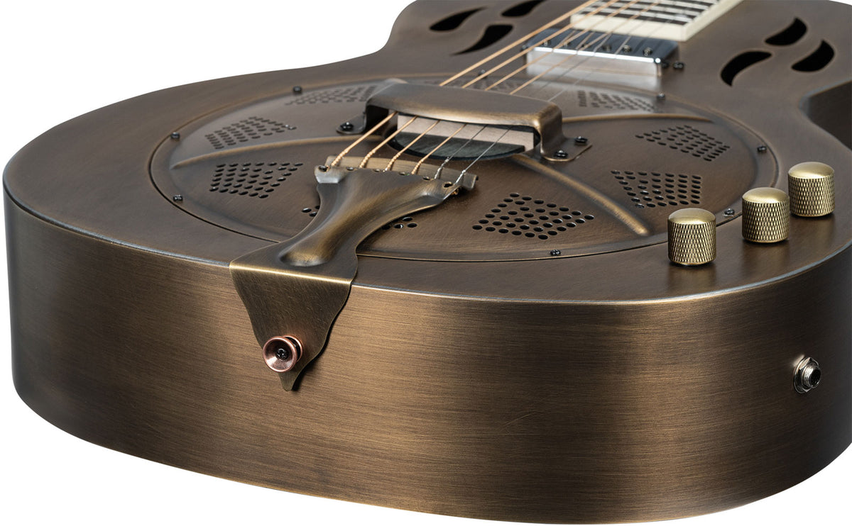 Americana 4/4 Resonator Guitar + Pro Gig Bag