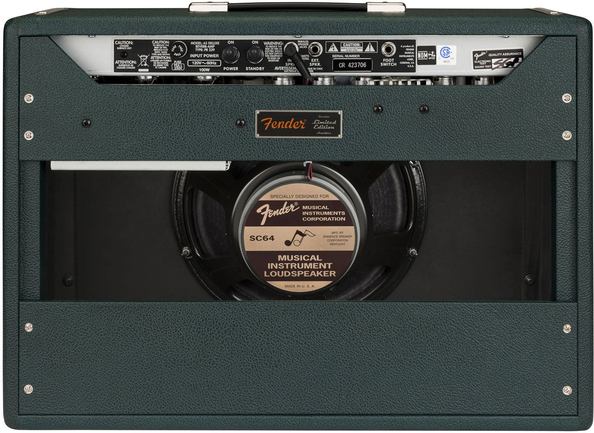 65 Deluxe Reverb Brit Green FSR Limited Edition