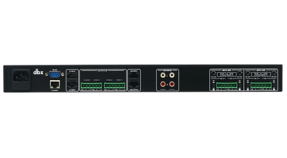 DBX 641M - Processeur Zone Pro 6 In / 4 Out Sans Cran