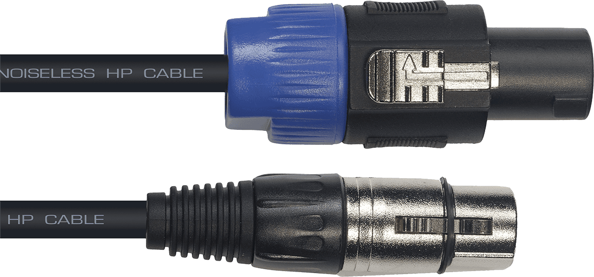 Cordon HP XLR Fem. Speakon 9 M