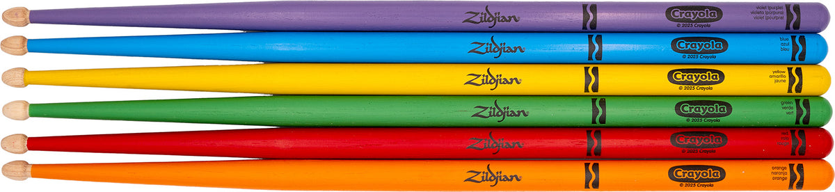 ZKIDS Baguettes Pack Crayola 6 baguettes + pad