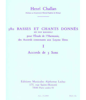 380 Basses et Chants Donnes Vol.2b Realisation