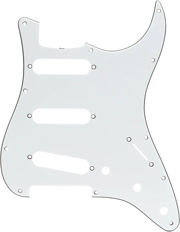 Pickguard 60S Strat SSS White