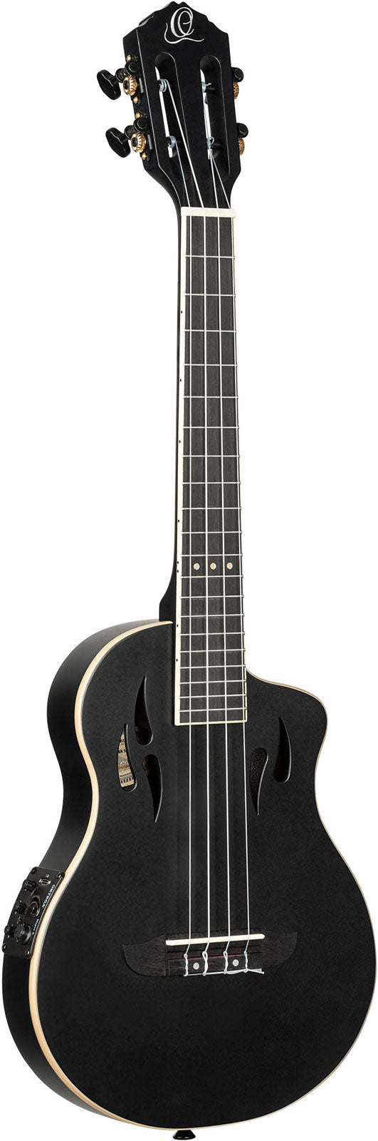 Ukulele Tenor Touplayer Noir Mat