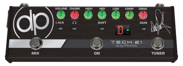 Dug Pinnick DP-3X Signature Pedal Preampli pour Basse