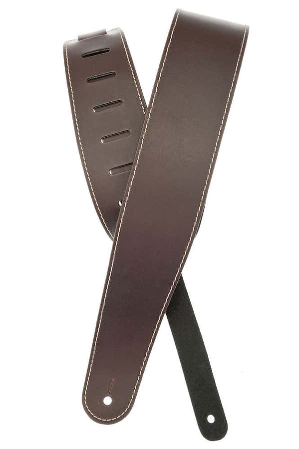 Classic Leather with Contrast Stitch Brown