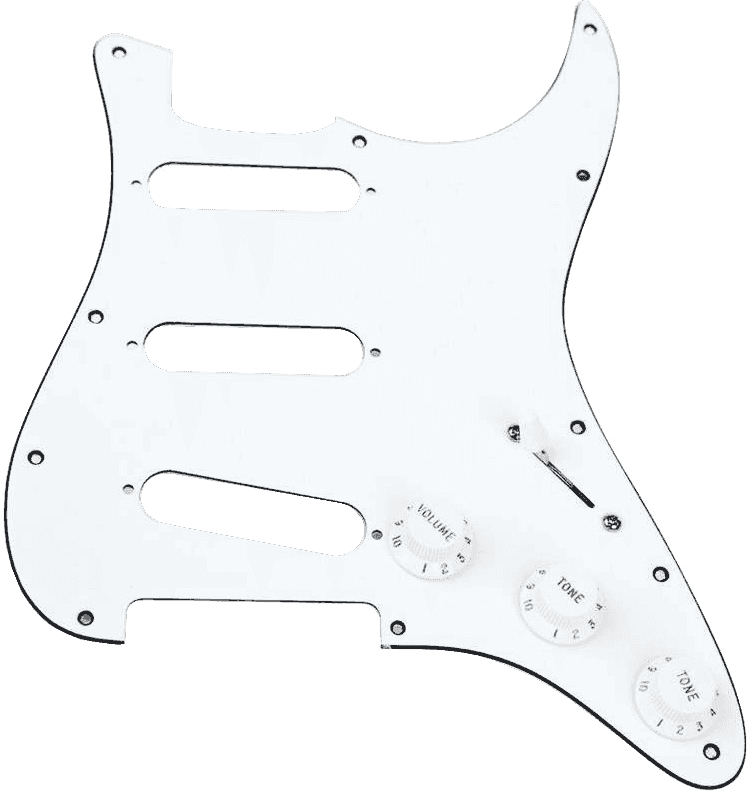 Seymour Duncan Plaques Byop Plaque Precablee Liberator Blanc