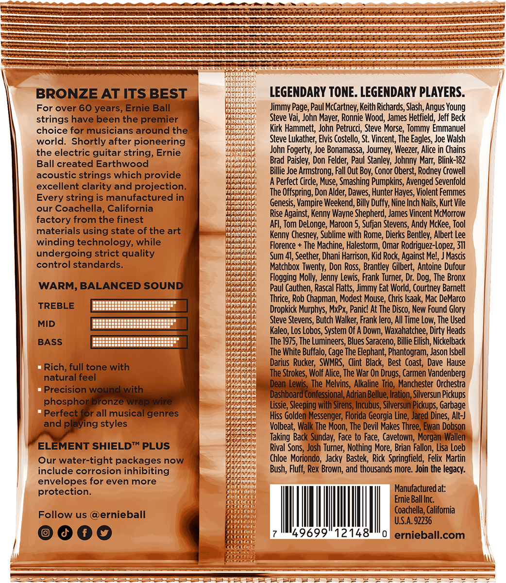 2148 Earthwood 11-52 Phosphore Bronze