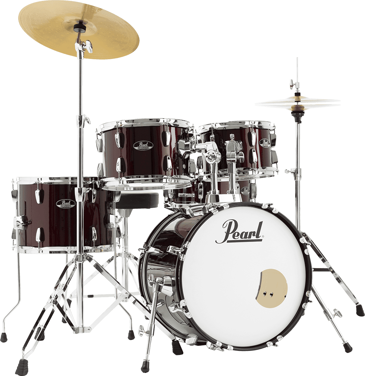 Roadshow 18 Wine Red + Solar Sabian