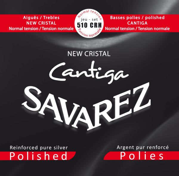 New Cristal-Cantiga Jeux Rouge Tirant Normal Basses Polies