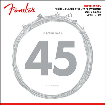 Super 8250 Nickel-plated Steel Taperwound Long Scale 5C 45-130
