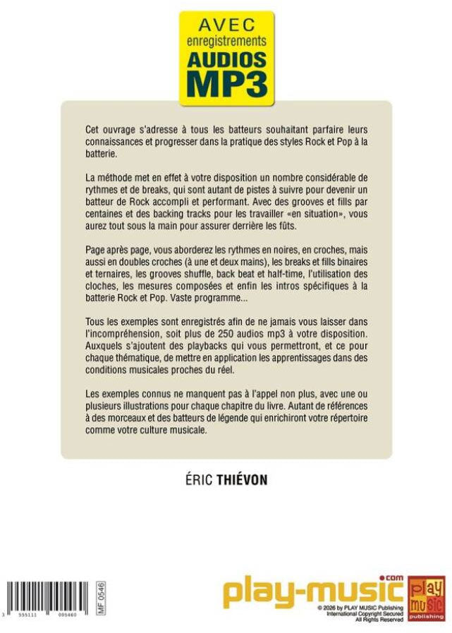 La Batterie Rock & Pop Sous Tous Les Angles