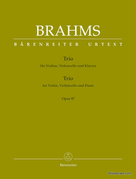 Brahms J. - Trio Op.87