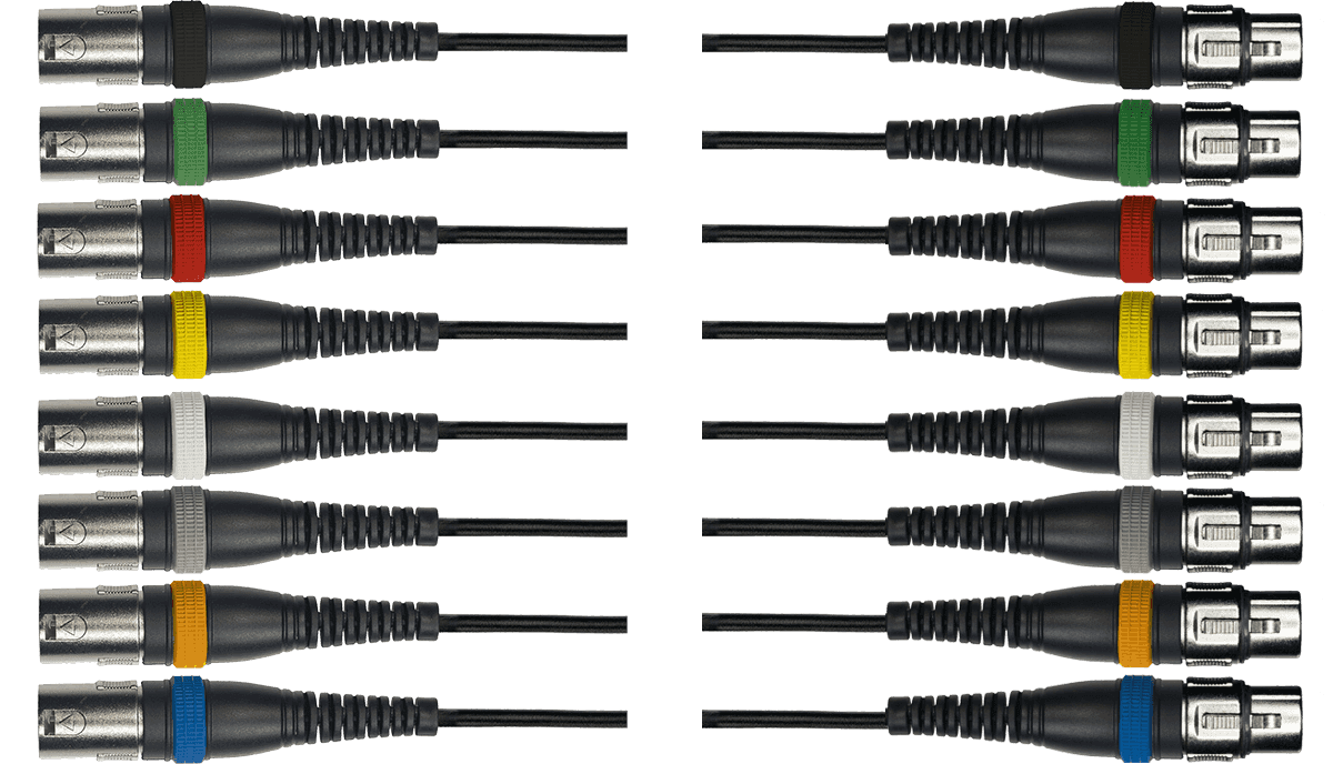 Octopaire 8 XLR Fem. 8 XLR 5 M