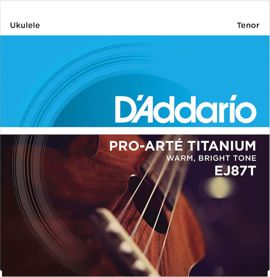 EJ87t Titanium Ukulélé Strings Ténor