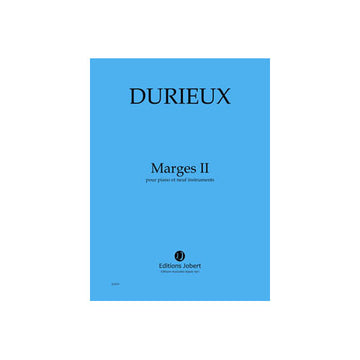 Durieux - Marges II - Piano et 9 Instruments