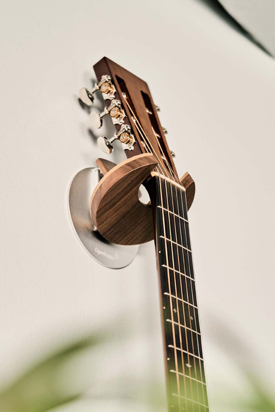 Support Mural Guitare Hangwithme Noyer