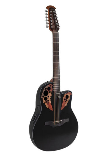 Celebrity Elite Mid Cutaway 12 Cordes Noir CE4412-5-G