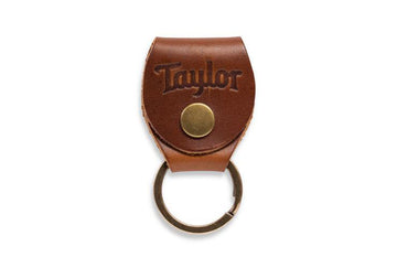 1516 Key Ring W/pick Holder - Medium Brown Nubuck