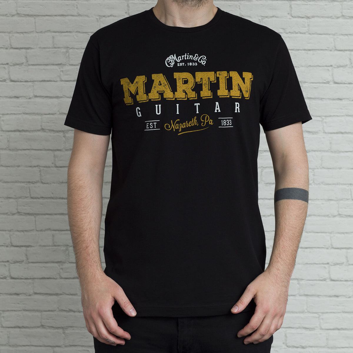 "S" Tee-Shirt Authentic Black