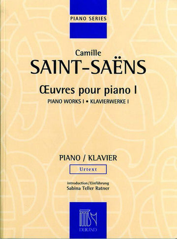 SAINT-SAENS C. - OEUVRES POUR PIANO - VOLUME I - PIANO