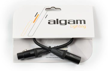 Adaptateur DMX Mâle 5 Points - Femelle 3 points
