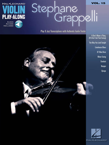 Violin Play Along Volume 15 Stephane Grappelli Violin + Audio En Ligne - Violin