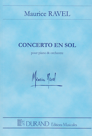 Ravel M. - Concerto En Sol - Conducteur