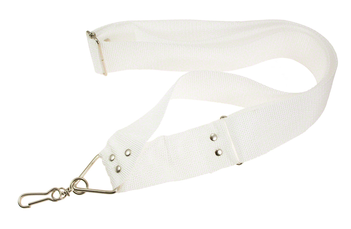 STRNY1-wh - Sangle Epaule 1 Crochet - Blanc