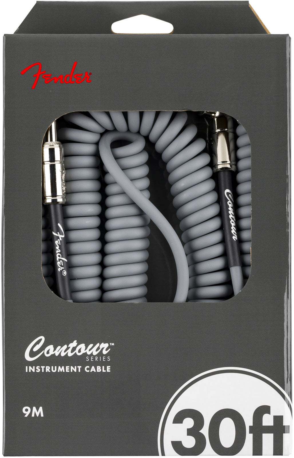 9m Contour Coiled Cable Inca Silver