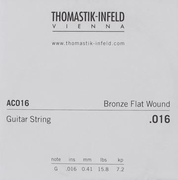 Corde Plectrum Acoustic Series Sans Nickel 16