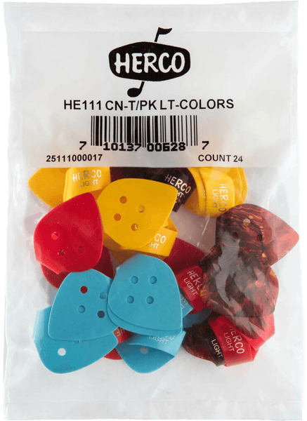 Herco Sachet de 24 Médiators Pouce Light