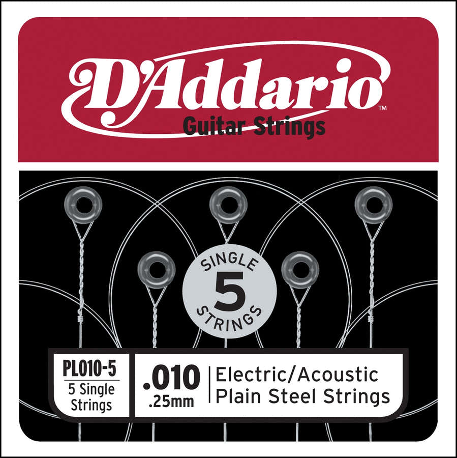 PL010-5 Plain Steel 10 5-Pack