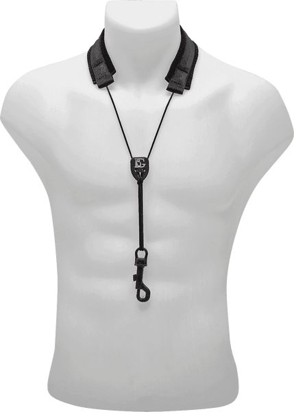 BG Cordon Nylon Sax Courbe - Mousqueton (XS)