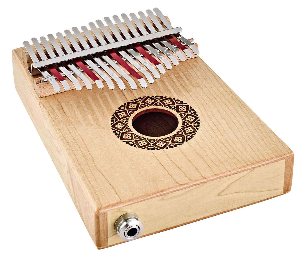 Kalimba Electro Acoustique 17 Notes Do Majeur