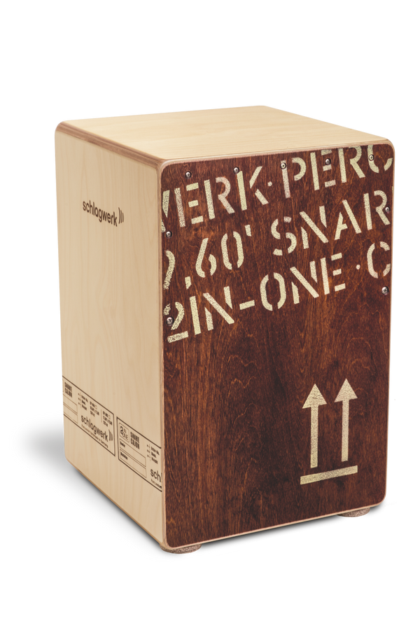 CP403 Red - 2 In One Snare Cajon - Medium - Red